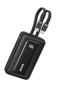 ANKER モバイルバッテリー USB-C Amazon | Anker Nano Power Bank (22.5W, Built-In USB-C